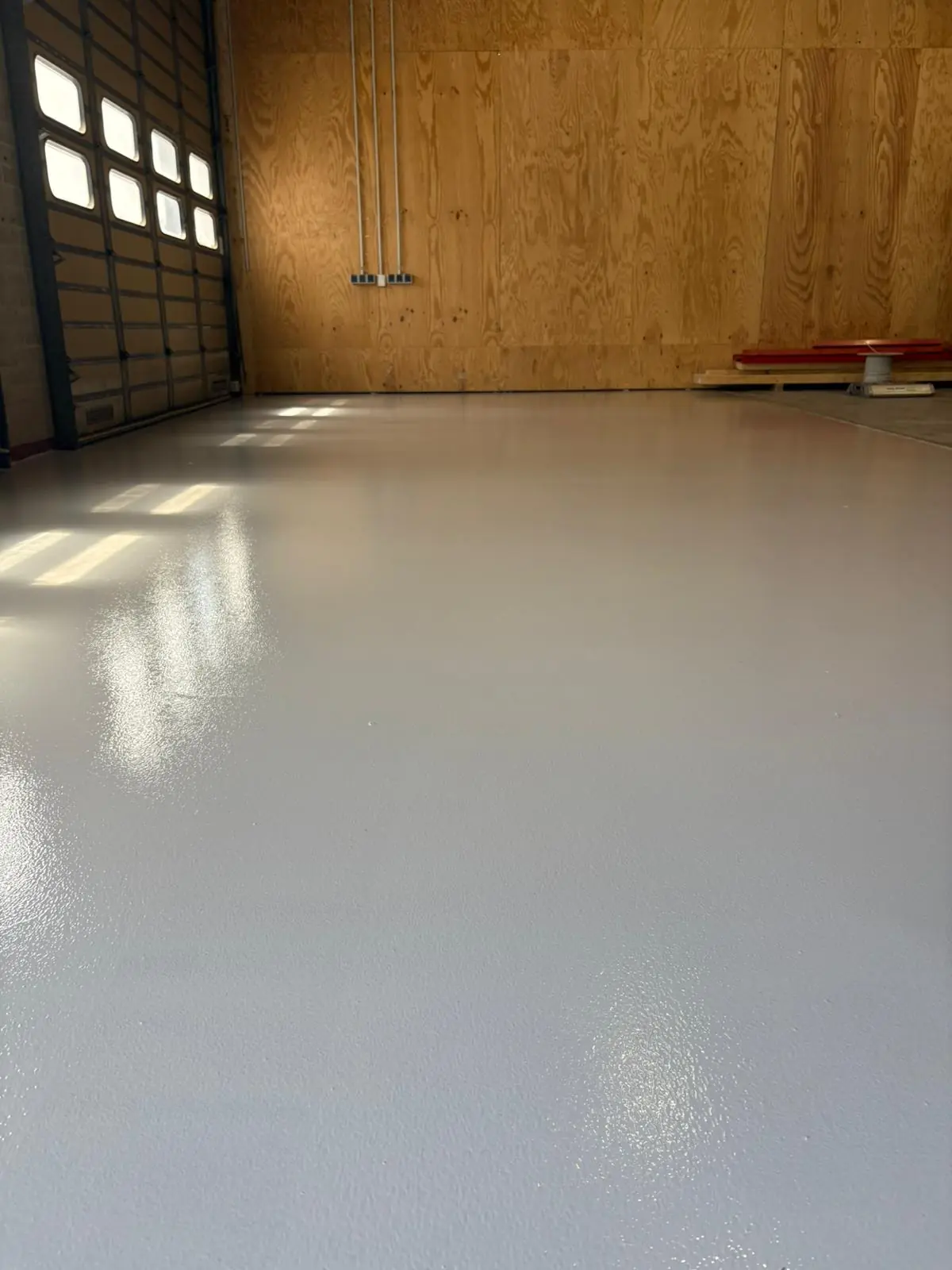 Bedrijfshal – 436 m² Coatingvloer