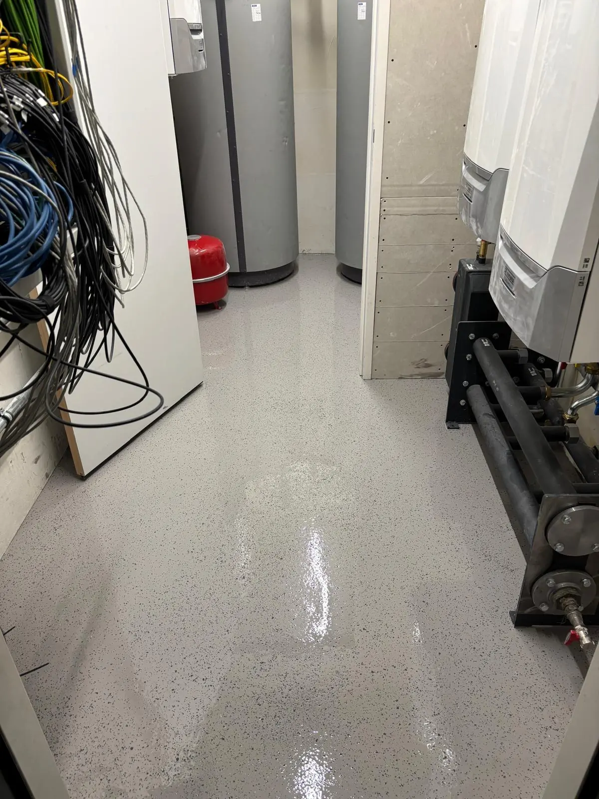 Epoxyvloer Technische Ruimte